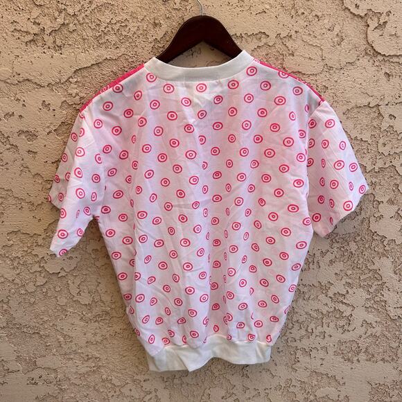 Vintage 80s Neon Pink Windbreaker Top Size Small - Picture 2 of 4